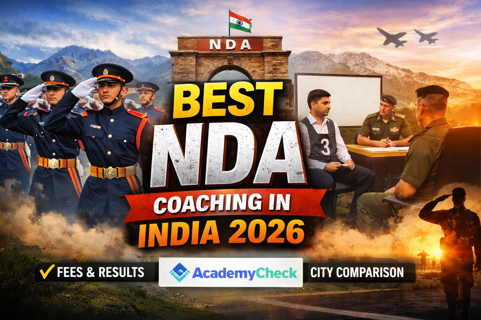 Best NDA Coaching in India 2026: Top Institutes in Sikar, Lucknow & Dehradun